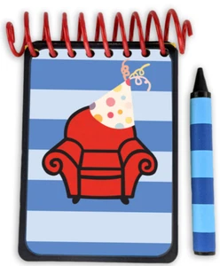 SOMBRERO DE FIESTA hecho a mano práctico cuaderno dandy - Imagen 1 de 3
