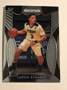 2019-20 Panini Prizm Draft Picks Carsen Edwards RC 34