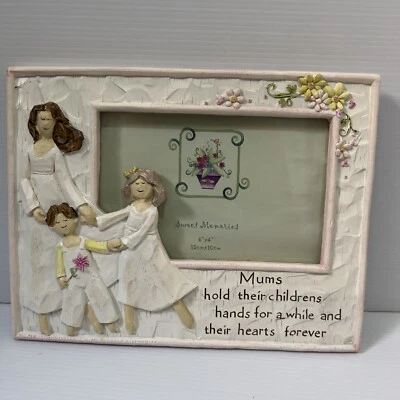 Marco de fotos para mamá niños regalo para mamá día de la madre marco 22x17 cm tamaño de foto 15x10 Foto 1 de 4