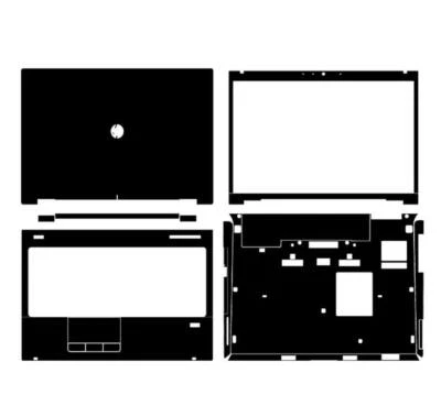 KH Special Laptop Leather Skin Stickers Fit HP Elitebook 8770W - Image 1 of 4