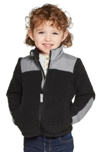 Lanza con cremallera para niños S(4Y-5Y)M (6Y-7Y)L (8Y-9Y)XL (10Y-11Y)XXL (12Y-13Y) negro unisex - Imagen 1 de 3