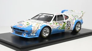 SPARK 1:18 BMW M1 24H LeMans 1980 #18S672 con vetrina! - Foto 1 di 8