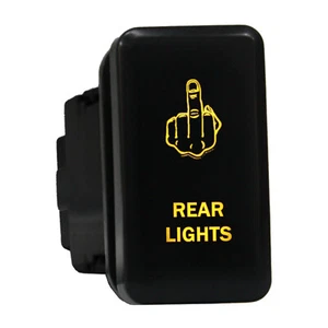 REAR LIGHTS 8B72O Push switch 12V LED amber For Toyota Tundra Tacoma 4Runner - Picture 1 of 1