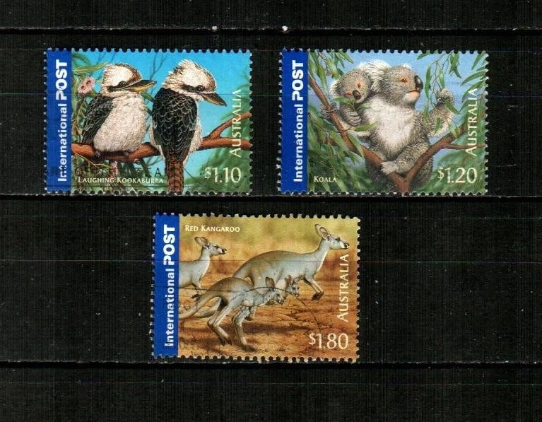AUSTRÁLIA Scott's 2387-89 (3v) Bush Wildlife F/VF Usado (2005) - Imagem 1 de 1