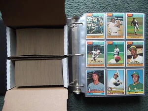 TOPPS BASEBALL COMPLETE SET LOT-1976 1-660 w/TRADED(44) & 1979 1-726, Nice! - Picture 1 of 24