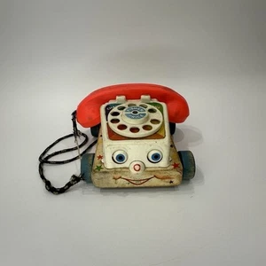 Vintage Price Chatter Telephone Pull Toy - Picture 1 of 8