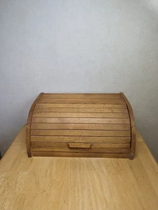 Made in Bulgaria Bauernhütte Kiefer Schwingdeckel Holz Brotkasten Eimer Rustikal - Bild 1 von 24