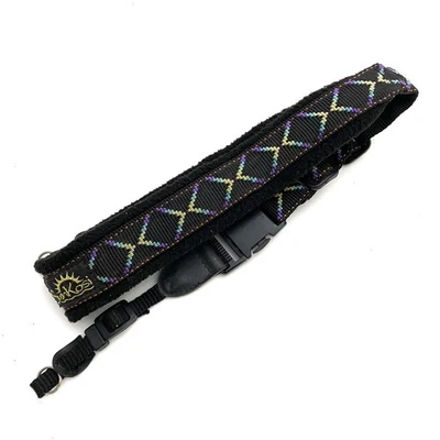 Vintage SUNKOSI Film Camera Shoulder Strap Multicolor Aztec Hippie Southwestern - Image 1 of 3