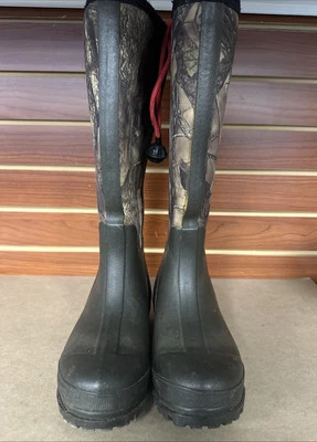 RedHead Camo Utility Waterproof Rain Muck Rubber Neoprene Boots - Image 1 of 4