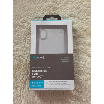 Funda Speck Apple iPhone X/XS Presidio Stay - Transparente Foto 1 de 2