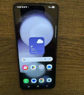 Samsung Galaxy Z Flip 5 5G SM-F731W 256GB Unlocked Black Good (READ) - Image 1 of 4