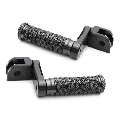 Clavijas de pie negras M-Grip Rider 40 mm se extienden para Triumph Speed Four 02 03 04 05 Foto 1 de 4