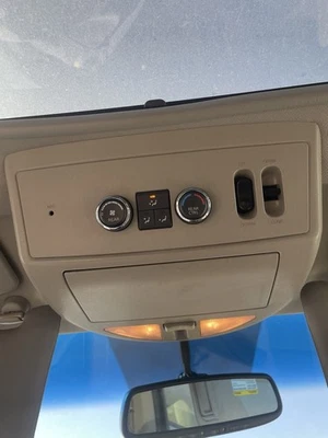 08-12 INFINITI QX56 Nissan Armada Dome Light Roof Console Climate Control GRAY - Image 1 of 4