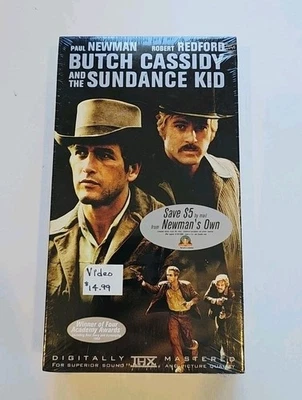 NEW Butch Cassidy and the Sundance Kid (VHS 2002 Watermarks) Digitally Mastered - Image 1 of 4