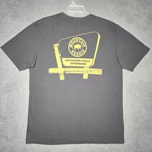 Mountain Khakis Jackson Hole T Shirt Double Sided Graphic - Men's XL 100% Cotton - Picture 1 of 9
