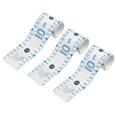 Adhesive Fish Ruler, 3 Pack 51 Inch Fish Measure Sticker for Kayak, White - Image 1 of 4