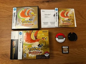 Pokemon HeartGold Version (Nintendo DS, 2010) CIB Big Box + Pokewalker - Picture 1 of 6