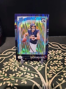 Caleb Williams Purple Shock 2024 Panini Donruss Optic RC No. 201 - Picture 1 of 3