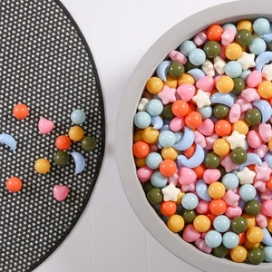 Star Heart Moon Ball Pit Balls, Shaped Play Balls for Ball Pit, 100 200 500 1... - Picture 1 of 9