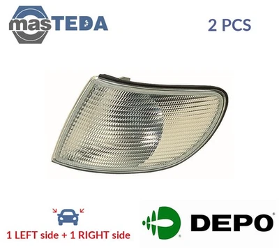 441-1512L-UE INDICATOR LIGHT BLINKER LAMP PAIR LORO 2PCS FOR AUDI A6,C4 - Image 1 of 4