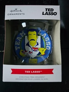 BRAND NEW IN BOX Hallmark Team Lasso Ted Lasso Christmas Tree Ornament BRAND NEW - Picture 1 of 6