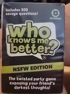 Who Knows Me Better? NSFW Card game - Picture 1 of 4