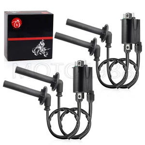2X Ignition Coil W/ Spark Plug CAP for HONDA Magna 750 VF750 C ST1100 1994-2003 - Picture 1 of 20