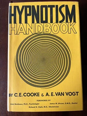 Hypnotism Handbook By C.E. Cooke & A.E. Van Vogt - 1965 HC/DJ Second Edition - Image 1 of 4
