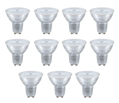 Crompton 4.5W GU10 4887 Cool White 4000K LED Light bulb 360lm Non Dim - Image 1 of 4