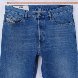 Mens Diesel D-MACS 009MG Stretch Straight Blue Jeans W35 W34 L30 - Picture 1 of 8