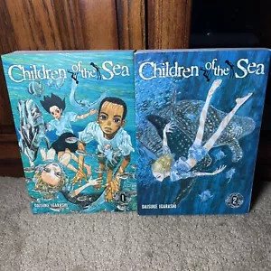 Children of the Sea Mangs Vol 1 & 2 Paperback Daisuke Igarashi English Book Lot - Picture 1 of 5