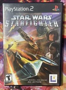 Star Wars: Starfighter PlayStation 2, 2002 sauber getestet funktionstüchtig CIB mit Sendungsverfolgung - Bild 1 von 6