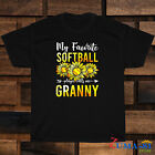New Shirt My Favorite Softball Player Calls Me Granny Cute Sunflower T Shirt