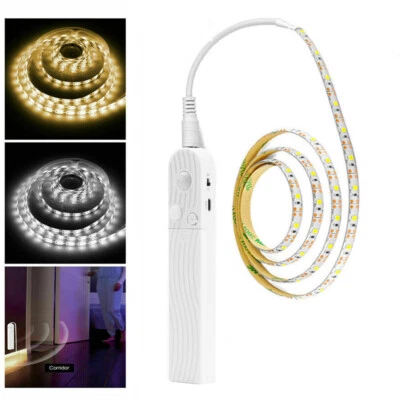 5V 2835 LED Stripe mit PIR-Bewegungsmelder Lichtband Streifen Lichtband Leuchte - Bild 1 von 4