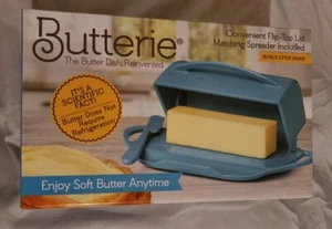 Nuevo, Butterie, The Butter Dish reinventado, color verde azulado - Imagen 1 de 2