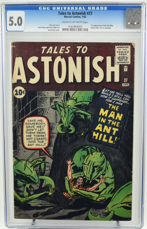 Tales to Astonish #27 (Marvel Comics January 1962)