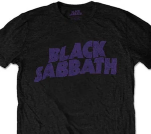 BLACK SABBATH UNISEX T-SHIRT: VINTAGE WAY LOGO SIZE XL - Bild 1 von 1