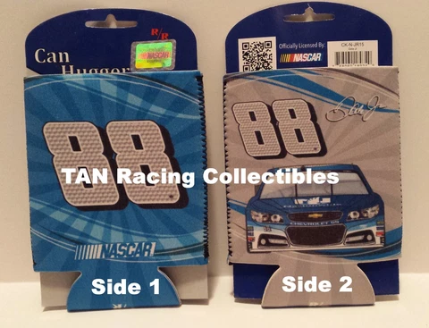 Dale Earnhardt Jr 2015 R&R Imports #88 Nationwide Insurance 12oz Can Coolie FREE Cover