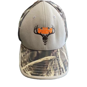 Ball Cap Hat Tan Camouflaged Team Dixieply Hunting with Adjustable Sizing - Picture 1 of 6