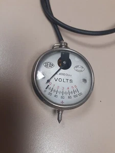 ANTIGUO VOLTIMETRO DE BOLSILLO MARCA SIFAM - Imagen 1 de 6