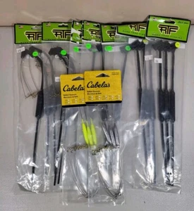 Lot of RTF, Cabela's Fishing Bottom Slider Bouncers Dakota Flash - Picture 1 of 10