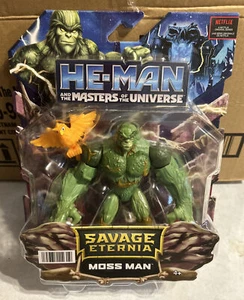 Masters of the Universe Netflix Savage Eternia MOSS MAN MOTU Mossman - Picture 1 of 3