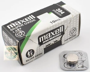 2+1Gratis Pila Batterie Maxell 394 LR936SW V1,5 Telecomandi Elettronica Orologio - Imagen 1 de 3