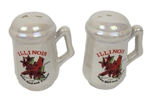 Illinois Salt & Pepper Shakers New - Picture 1 of 5