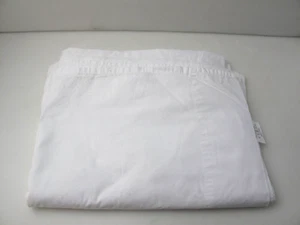 My Pillow flat sheet Queen Percale solid white 100% long staple cotton - Picture 1 of 5