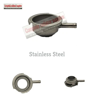 Stainless Steel Radiator Filler Neck Loose Overflow 56 mm OD - Image 1 of 3