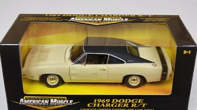 ERTL 1/18 - 1969 DODGE CHARGER R/T, New (Cream - 32510) - Image 1 of 4