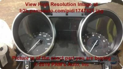 Medidor de velocímetro usado se adapta a: Jaguar Xe Cluster 2017 pantalla analógica MPH gasolina Foto 1 de 4