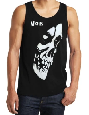 Misfits Side Rock Band Black Tank Top (Various Colors) - Image 1 of 4