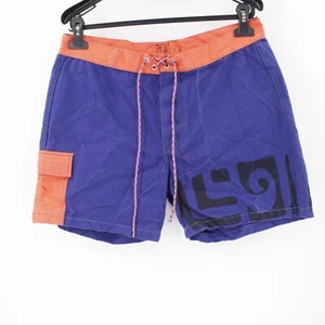 Mister Freedom Board Shorts Mens 34 Skipper 5" Drawstring Royal Blue lace front - Picture 1 of 13